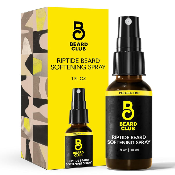 Biotin Beard Balm for Men - Beard Growth Shea Butter with Castor & Coconut Oil - Moisturizing, Hydrating and Softening Cream - Amber Cedar Scent - 4 Oz