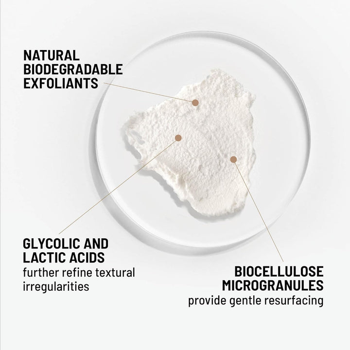 Dr. Brandt Microdermabrasion Renewing Face Exfoliator - Reduces Dull Skin, Uneven Texture, Fine Lines, Acne Scars & Wrinkles - 2.0 Oz