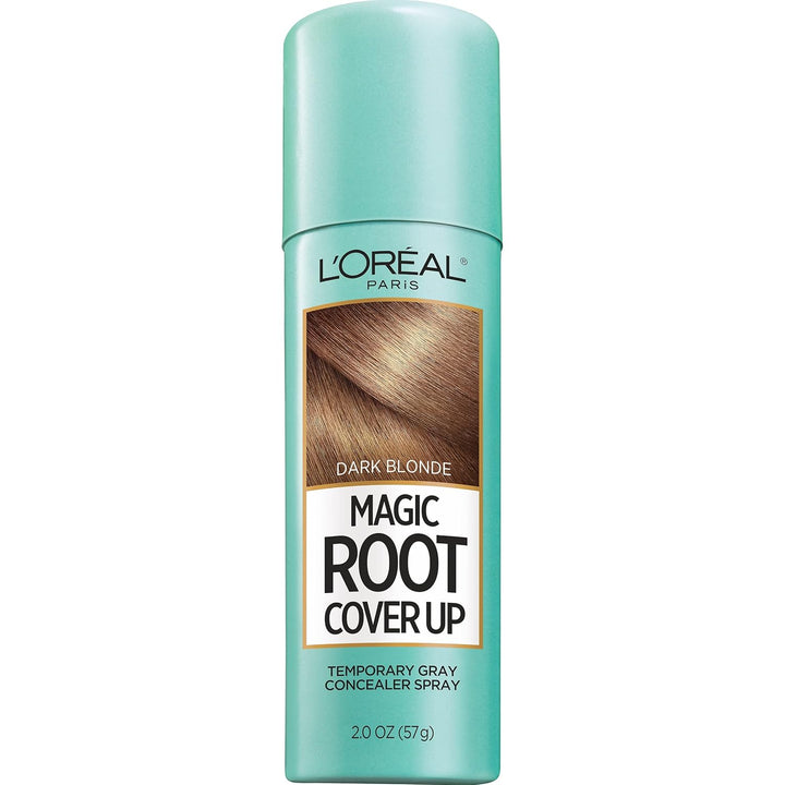 Magic Root Cover up Gray Concealer Spray Dark Blonde 2 Oz.(Packaging May Vary)