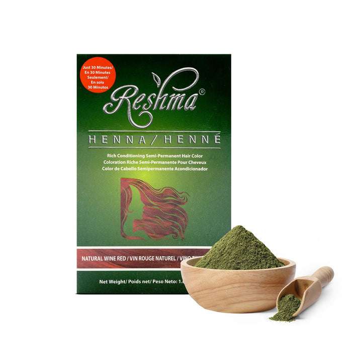 30 Minute Henna Hair Color Infused with Organic Henna Lawsonia Inermis 100% Gray Coverage for Soft, Shiny Hair, Plant-Based Hair Dye—1.05 Oz Pack of 1 (Black)