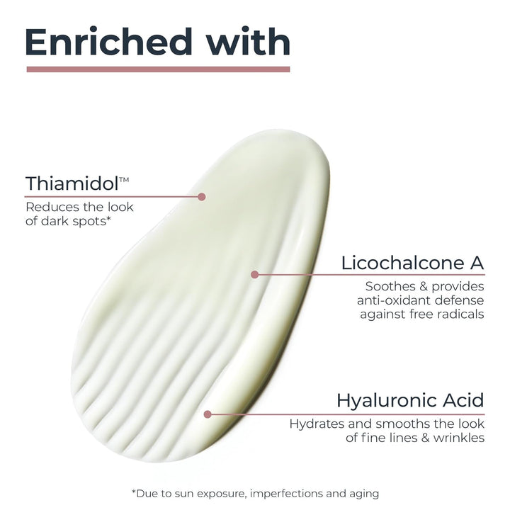 Radiant Tone Dual Serum Dark Spot Corrector, Dark Spot Serum with Thiamidol and Hyaluronic Acid, Helps Visibly Reduce the Look of Persistent Dark Spots, 1 Fl Oz Bottle