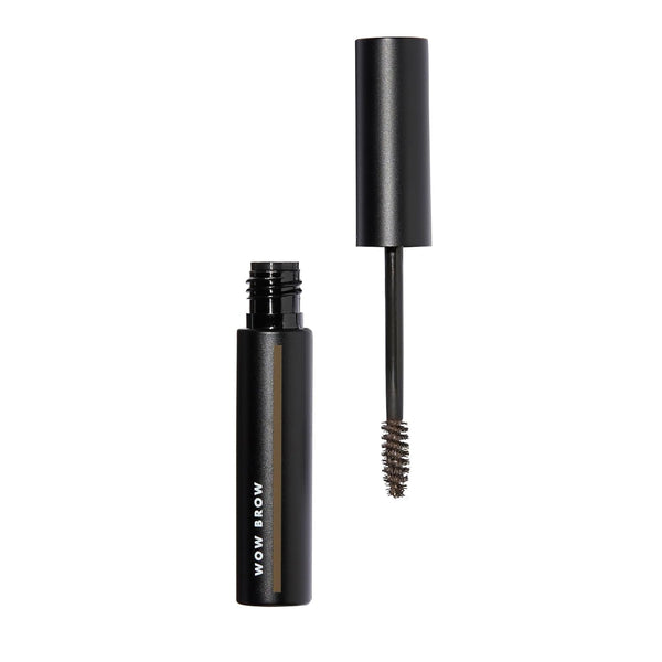 Wow Brow Gel, Volumizing, Buildable, Wax-Gel Hybrid, Creates Full, Voluminous-Looking Brows, Locks Brow Hairs in Place, Neutral Brown