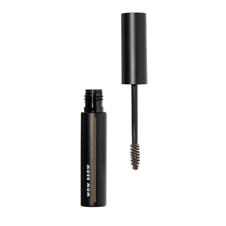 Wow Brow Gel, Volumizing, Buildable, Wax-Gel Hybrid, Creates Full, Voluminous-Looking Brows, Locks Brow Hairs in Place, Neutral Brown