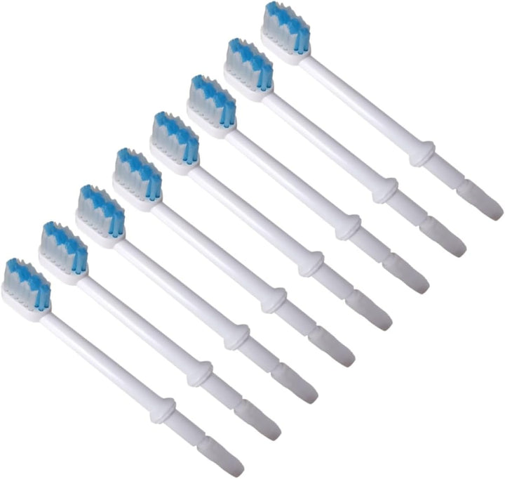 16Pcs Replacement Brush Heads for Oral Irrigator Classic Brush Heads Oral Irrigator Accessories Dental Flosser