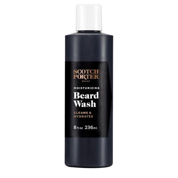 Moisturizing Beard Wash – Cleanse, Refresh, Hydrate & Soften Coarse, Dry Facial Hair While Protecting Skin for a Fuller/Healthier-Looking Beard – Original Scent, 8 Oz. Bottle