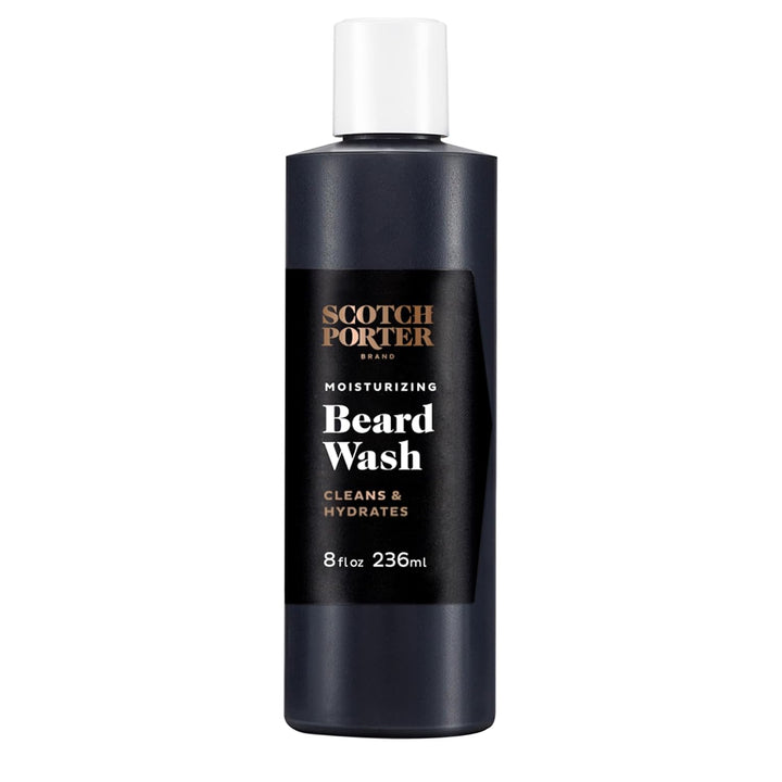Moisturizing Beard Wash – Cleanse, Refresh, Hydrate & Soften Coarse, Dry Facial Hair While Protecting Skin for a Fuller/Healthier-Looking Beard – Original Scent, 8 Oz. Bottle