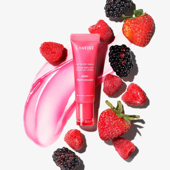 Lip Glowy Balm: Sheer Tinted Lip Moisturizer with Shea Butter, for Hydrating Shine & Soft Lips