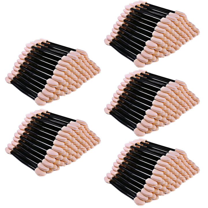 200 PCS 3 Inch Disposable Eyeshadow Brushes, Sponge Makeup Applicators Dual Sides