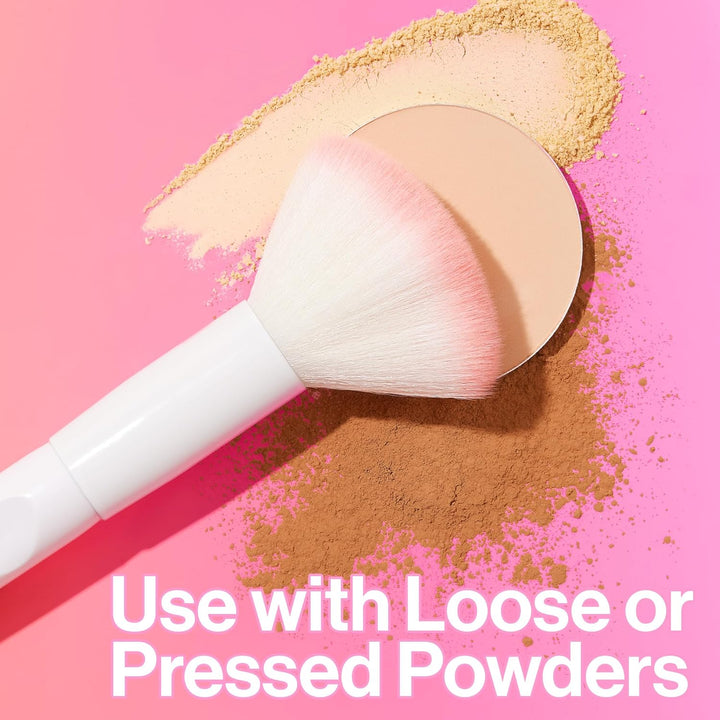 Powder Brush, Ultra-Plush Synthetic Bristles for Flawless Application, Soft Touch, Ergonomic Handle for Comfortable Precision Control