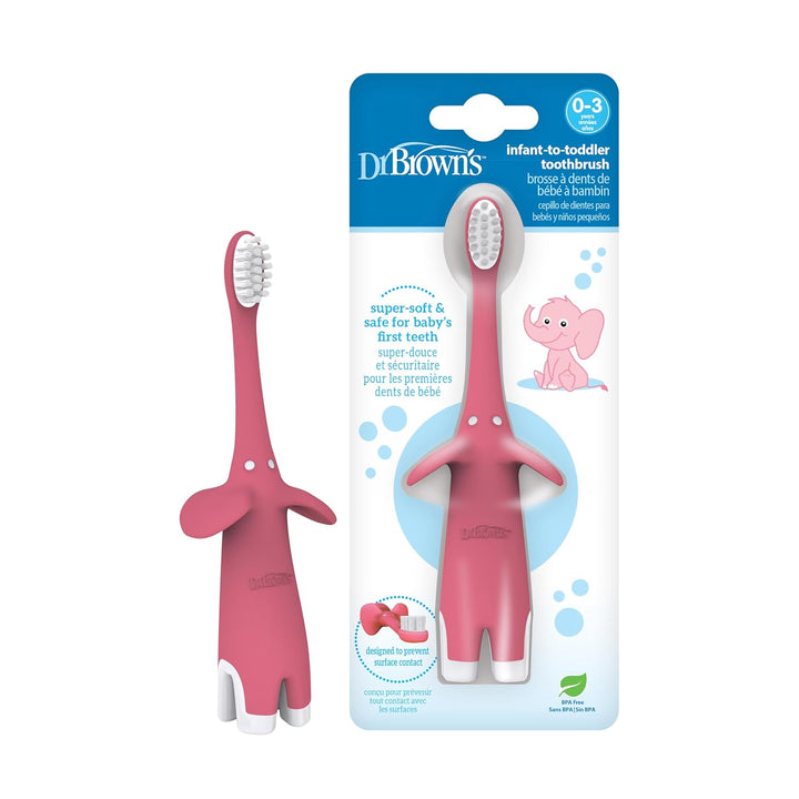 Infant-To-Toddler Toothbrush, Giraffe
