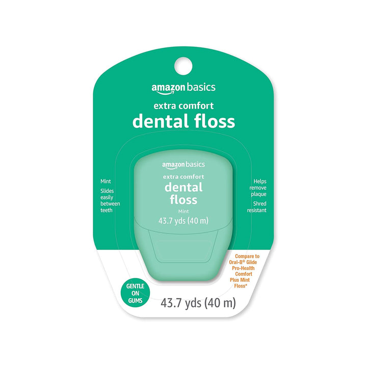 Extra Comfort Mint Dental Floss, 40 M (Pack of 6)