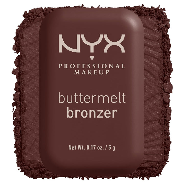 Matte Buttermelt Bronzer, Longwear Face Makeup with up to 12 Hours of Wear, Vegan Formula - Deserve Butta (Light Medium Cool)