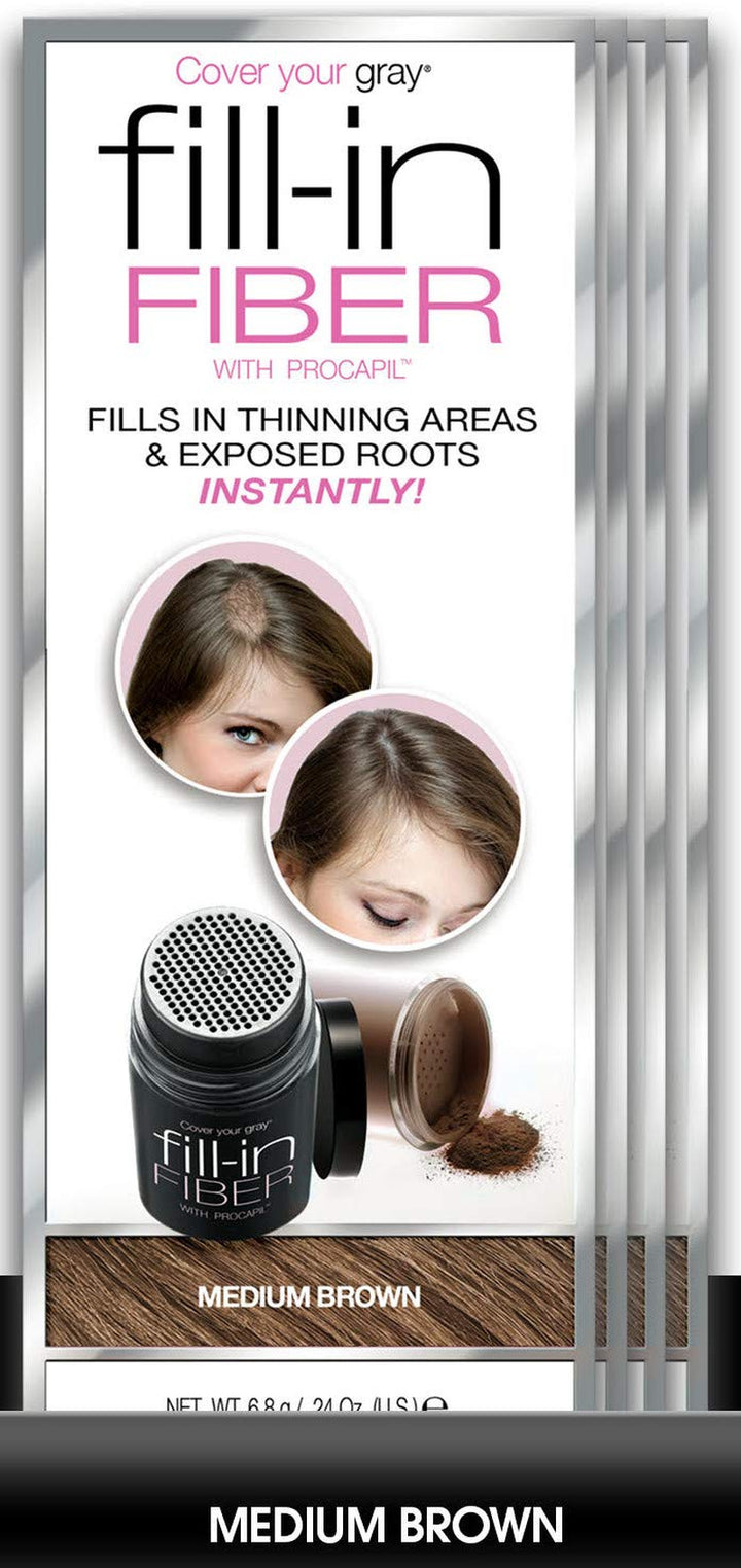 Pro Fill-In Fibers with Procapil - Medium Brown