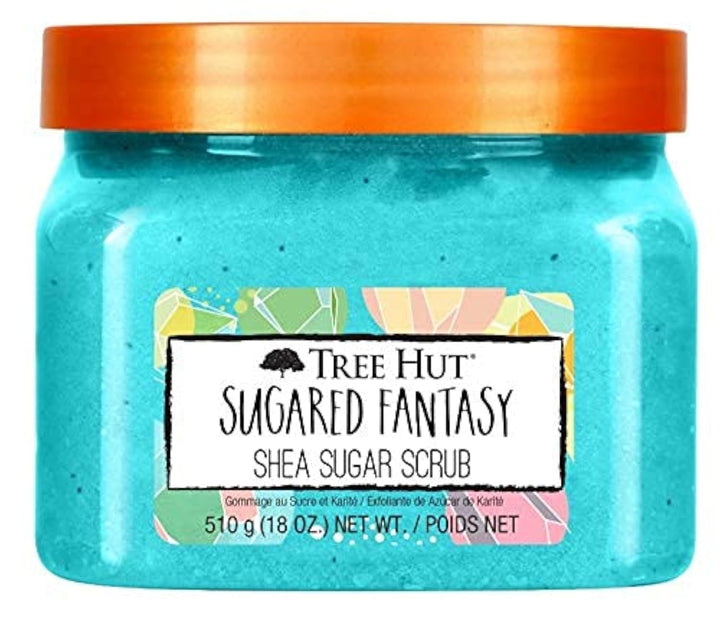 Shea Sugar Scrub, Exfoliating Body Scrub Removes Dead, Dry Skin for a Soft & Hydrated Feel, Nourishing Essential Body Care, 18 Fl Oz.