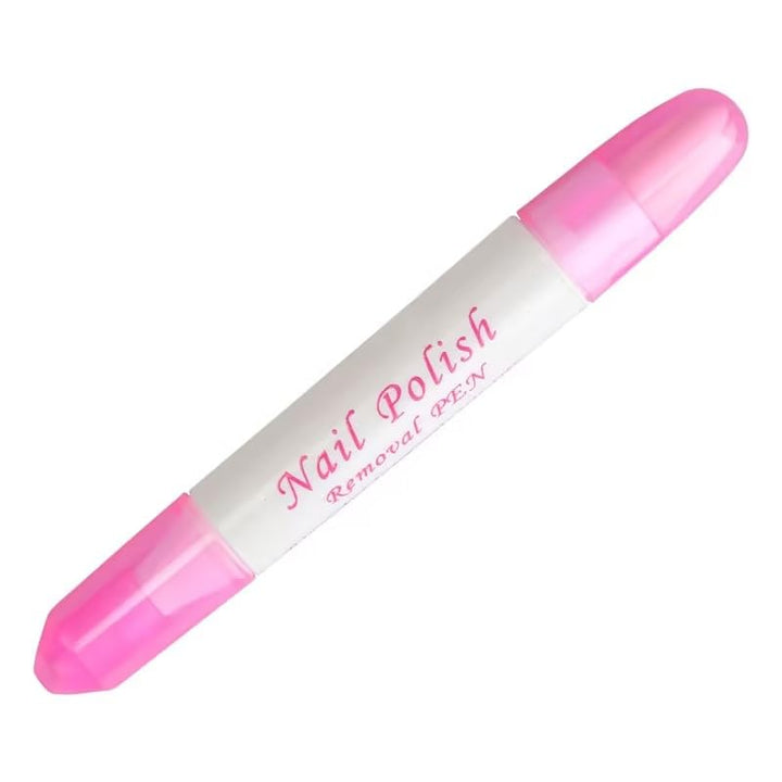 1Pc Pink Nail Erase Pen Removable Head Nail Polish Cleaning Plastic Manicure Corrector Pen for Manicure Fingernail Home Salon Use Nail Polish,Foot, Hand and Nail Care Nail Art and Polish (6G)