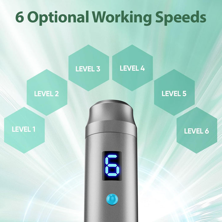 Dermastamp System 0.25Mm, Microneedling Stamp Pen, Derma Stamp Pen, Derma Roller Alternative, Microneedle Micro Needle Skin Care for Men Women