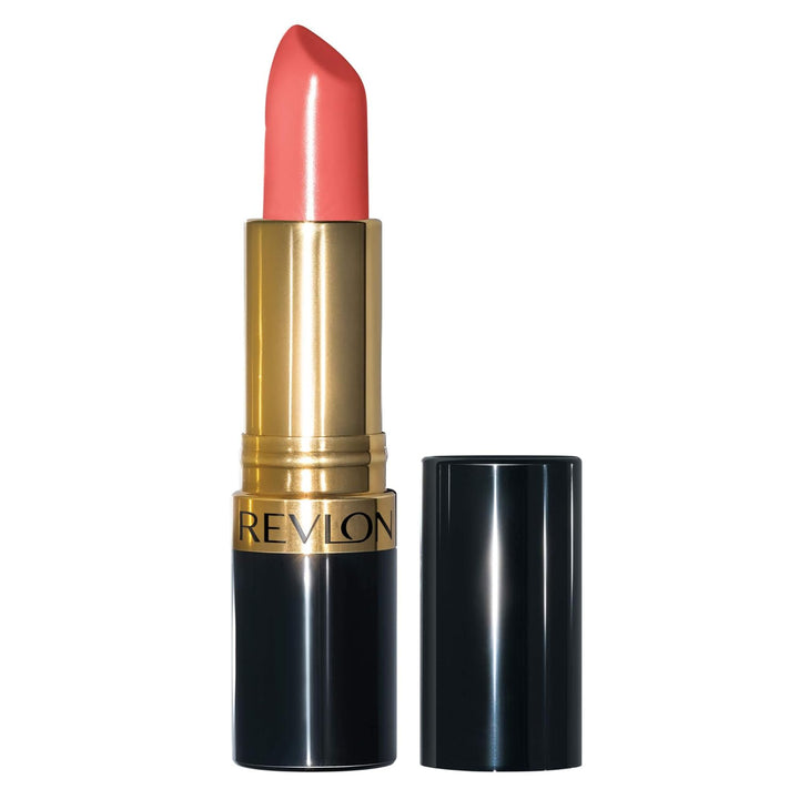 Super Lustrous Lipstick, Creamy Formula for Soft, Fuller-Looking Lips, Moisturized Feel, 755 Bare It All, 0.15 Oz