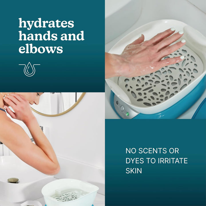 Paraffin Wax Machine for Hands - Hypoallergenic Hot Wax Hand Therapy Machine to Soothe and Moisturize Hands - Includes 3 Pounds of Wax and 20 Hand Liners