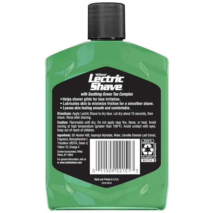 , Electric Razor Pre-Shave, 7 Ounce