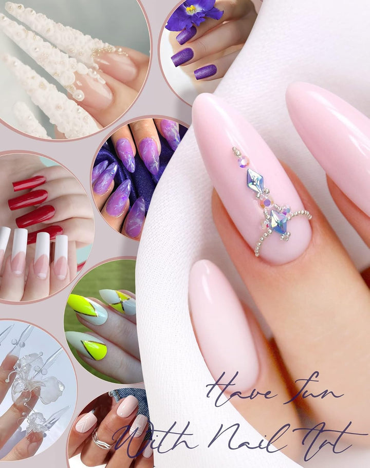 Nail Buffer Block, Medium/Fine Grit 100/180 Finishing Buffers for Acrylic Nails Gel Polish Nails, 3 Way Professional Pedicure Manicure Buffer Kits, 5 Count (Purple)