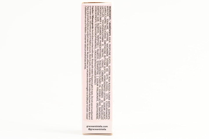 under Eye Brightener Balm Stick - Travel Essentials - Caffeine Eye Cream for Dark Circles, Puffiness, Wrinkles - Vegan Moisturizer Stick with Niacinamide, Hyaluronic Acid (0.13Oz/3.5G)