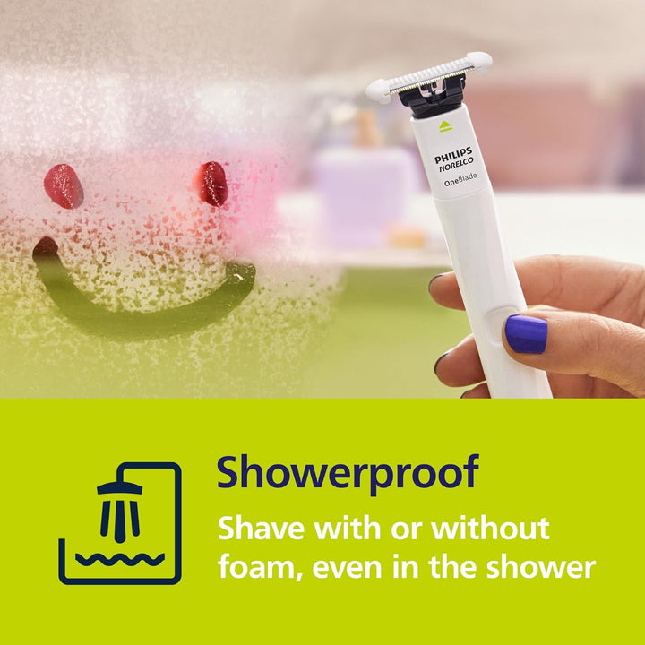 Oneblade Intimate, Designed for Pubic Grooming, Trim & Shave with Extra Skin Protection, Waterproof, Model QP1924/70