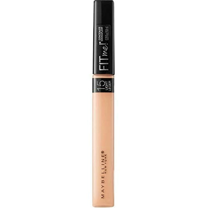 New York Fit Me Liquid Concealer Makeup, Natural Coverage, Lightweight, Conceals, Covers Oil-Free, Light, 1 Count (Packaging May Vary)