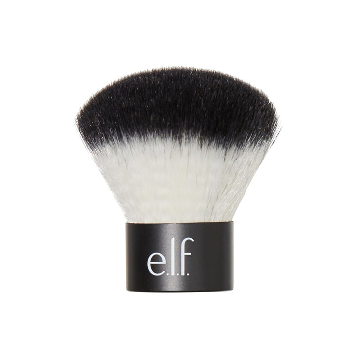 Kabuki Face Brush, Travel-Sized Makeup Brush for Precise & Controlled Application On-The-Go, Vegan & Cruelty-Free