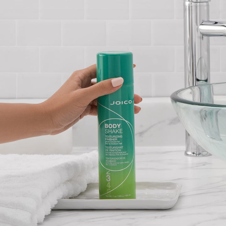 Body Shake Texturizing Finisher | for Fine to Medium Hair | Long-Lasting Volume & Fullness | Thermal Heat & Humidity Protection | Control Frizz | Pollution & UV Protection | Paraben Free