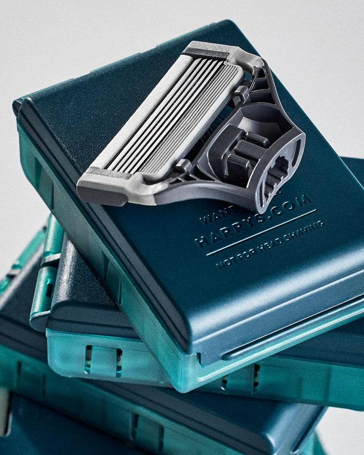 Original Razor Blades for Men - 10 Count - Premium Razor Blade Refill Cartridges - German Engineered