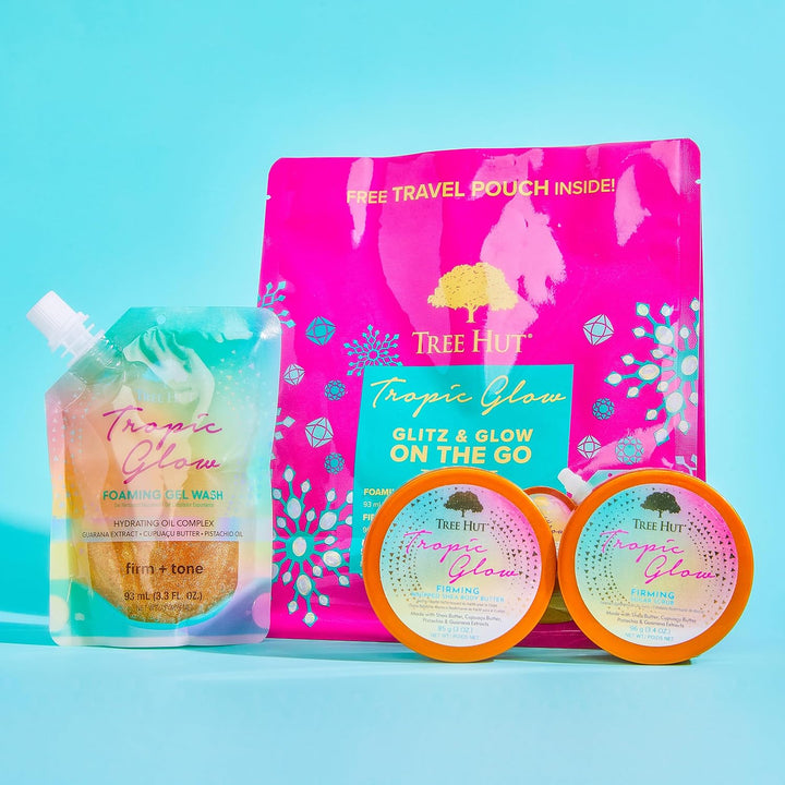 Glitz & Glow on the Go Travel Kit, Tropic Glow Gift Set