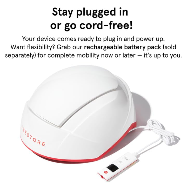 Professional Laser Red Light Therapy for Hair Growth System - FDA Cleared Hair Loss, Hair Thinning & Alopecia Treatment for Men & Women - 282 Lasers & Leds