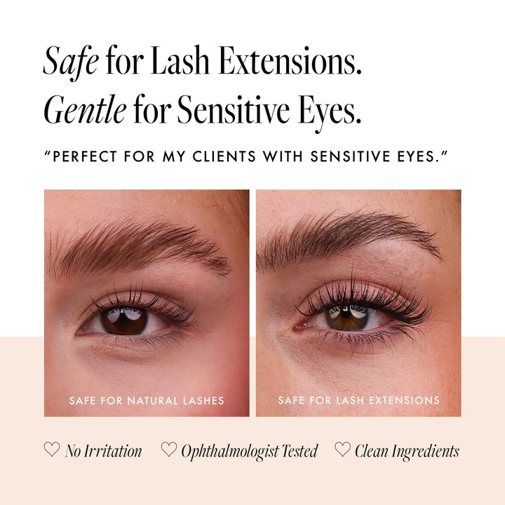 Lash Serum, Eyelash Serum for Longer, Thicker, and Fuller Looking Natural Eyelashes, (Full Size, 3 Month Supply)
