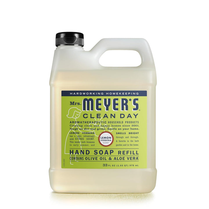 CLEAN DAY Liquid Hand Soap Refill, Cruelty Free and Biodegradable Formula, Lavender Scent, 33 Fl Oz (Pack of 1)