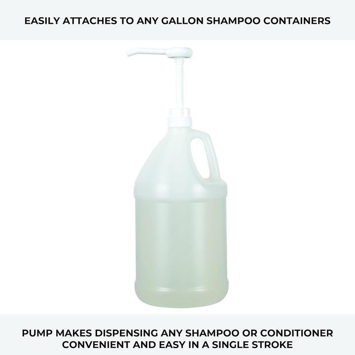 Premium Gallon Pump, Dispenses One Ounce per Pump, Fits Most Standard Gallon Bottles and Containers