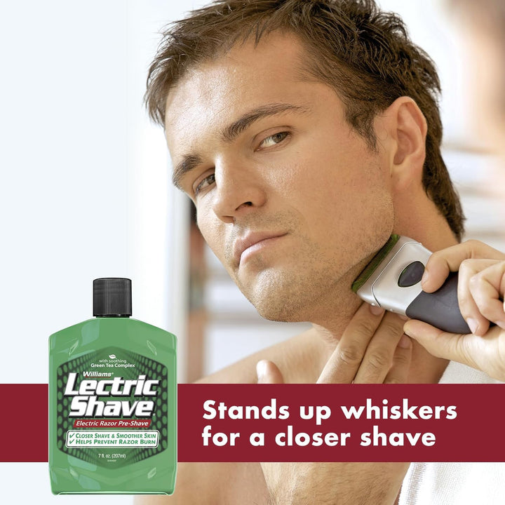 , Electric Razor Pre-Shave, 7 Ounce