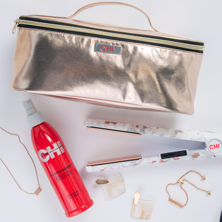 44 Iron Guard Thermal Protection Spray, Nourishing Formula Helps Resist Heat Damage to Hair & Tame Frizz, Clear, 8 Oz