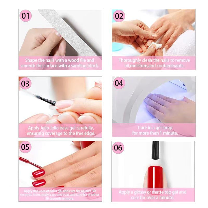 Peel off Base Coat for Gel Nail Polish, 10Ml  Peel-Off Base Gel, UV LED Lamp Nail Polish without Damage, Long Lasting Peelable Base for Beginners Weak Thin Nails