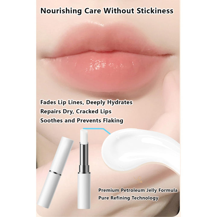 3 Pcs Lip Primer, Colorless & Odorless, Non-Sticky & Lightweight, Hydrating Lip Primer Perfect for Pre-Makeup Prep & Daily Lip Care, Travel-Friendly