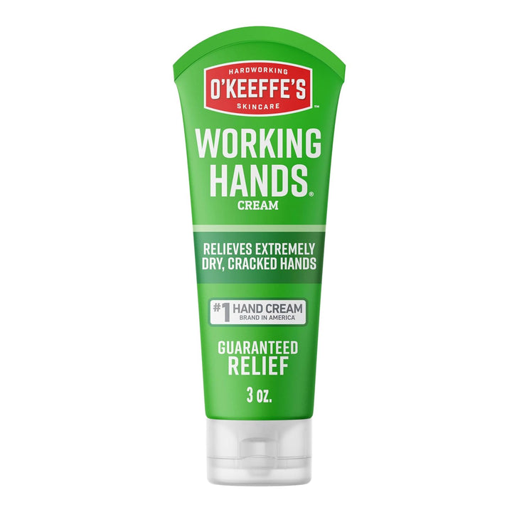 Working Hands Hand Cream for Extreme Dryness - 3 Oz Tube (2 Pack) - Repairing Skincare for Cracked, Dry Hands