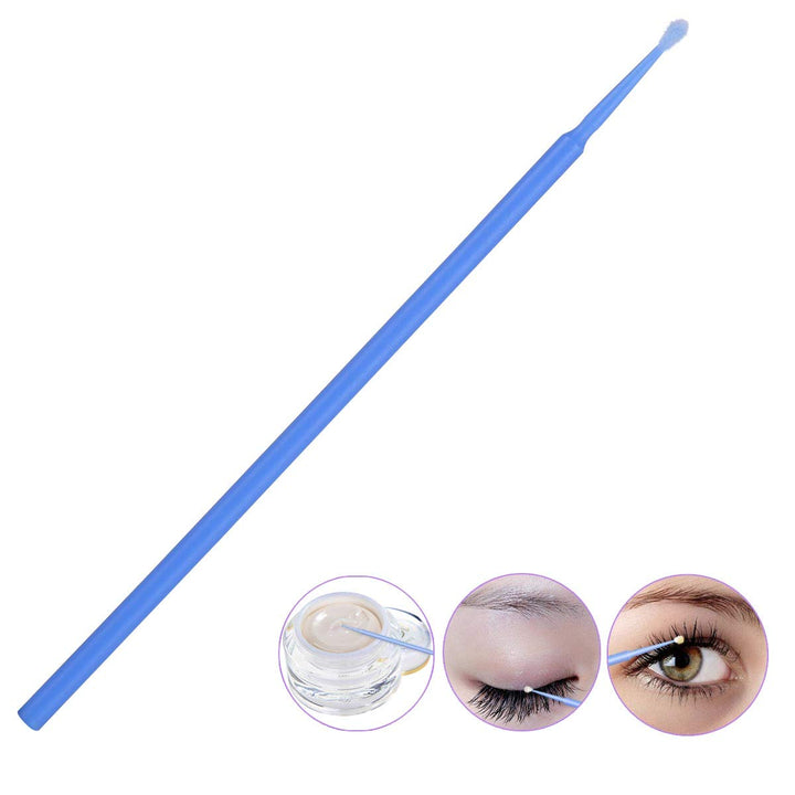 500 Pcs Micro Applicator Brush, Micro Swabs, Disposable Eye Lashes Mascara Wands for Eyelash Extension