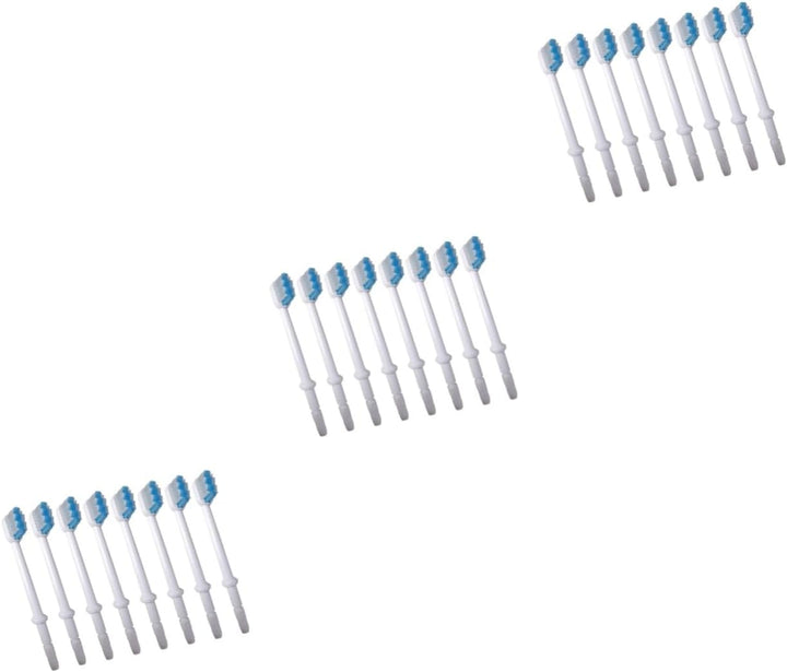 16Pcs Replacement Brush Heads for Oral Irrigator Classic Brush Heads Oral Irrigator Accessories Dental Flosser