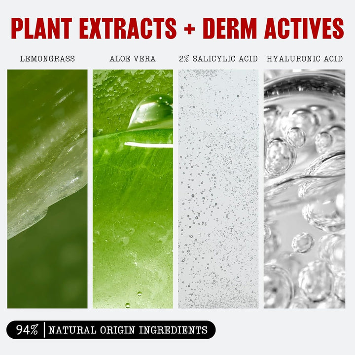 Blemish Clearing Acne Pads, Salicylic Acid Acne Treatment for Face, Pore Reducing, Exfoliating, and Soothing Skincare, Witch Hazel Toner Pads, 60 Ct