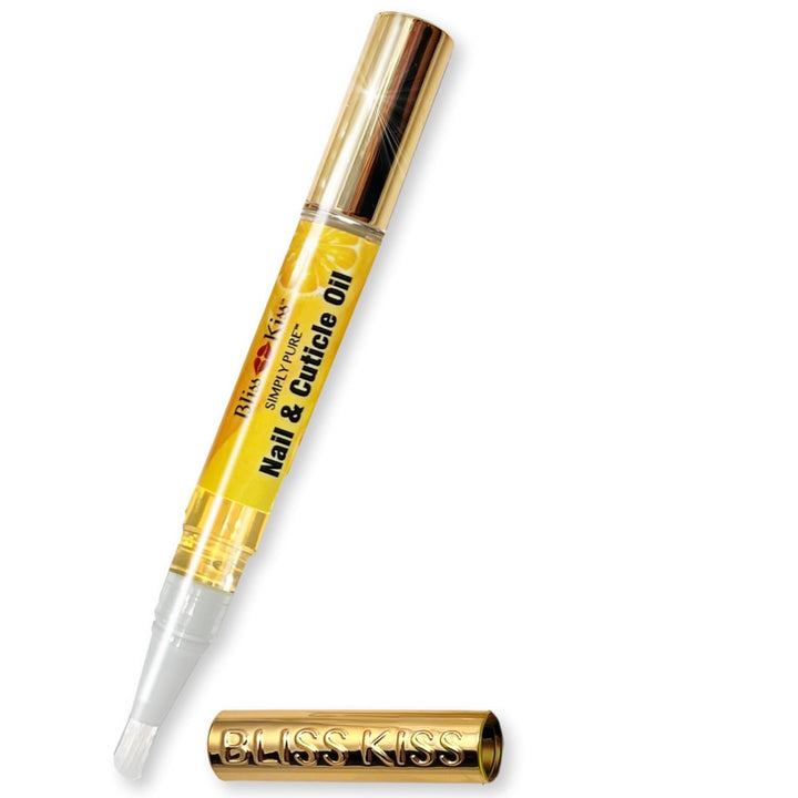 | 1 Lavender Vanilla | Nail Oil Cuticle Pen W/Vitamin E & Jojoba⏤Nail Strengthener Nail Growth Serum for Brittle Peeling Breaking Thin Nails