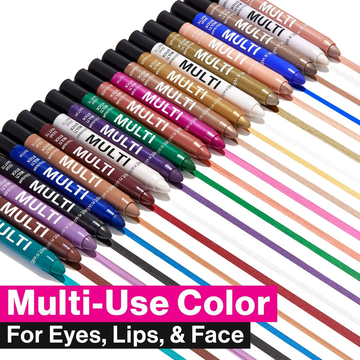 Color Icon Cream Eyeliner Eyeshadow Multi-Stick, Moisturizing, Nourishing Velvety Cream-To-Powder Buildable & Blendable Formula, Cruelty-Free & Vegan - Nocturnal Behavior