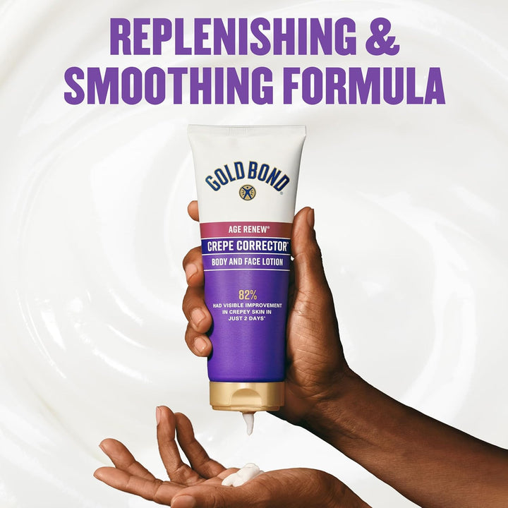 Age Renew Day & Night Duo Lotion Set for Body & Face,  Crepe Corrector Lotion, Visibly Firms Skin &  Retinol Overnight Lotion, Visibly Smooths Skin, 8.6 Oz.