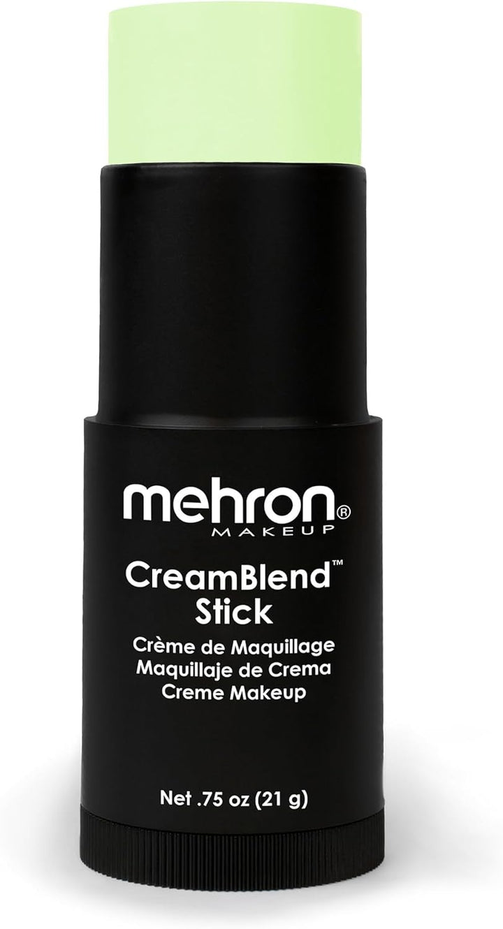 Makeup Creamblend Stick | Face Paint, Body Paint, & Foundation Cream Makeup | Perfect for Halloween .75 Oz (21 G) (White)