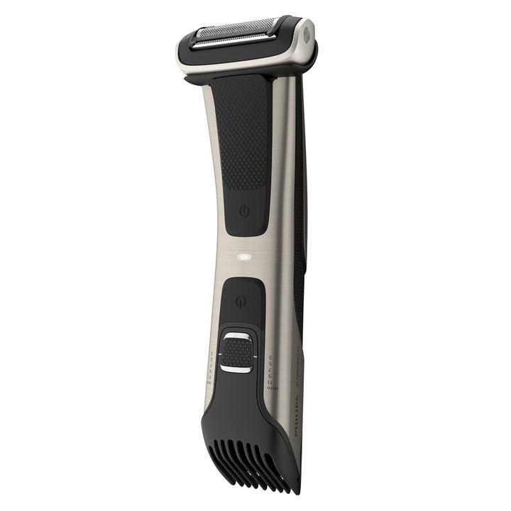 Philips Bodygroom 7000 Series, Showerproof Groin and Body Trimmer for Men, Precise Body Grooming, Adjustable Comb, Safe Even below the Belt, 80 Min. Runtime, Model BG7040/42
