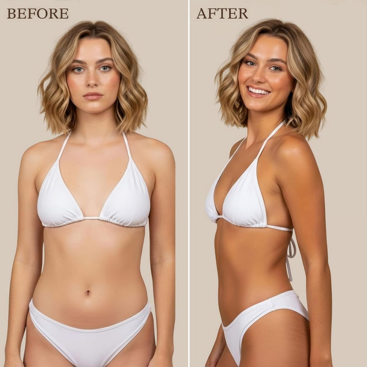 Self Tanner - USA Made with Natural & Organic Ingredients, Moisturizing Self Tanning Lotion with Aloe Vera & Coconut for a Natural Glow, Streak-Free Fake Tan, Medium to Dark