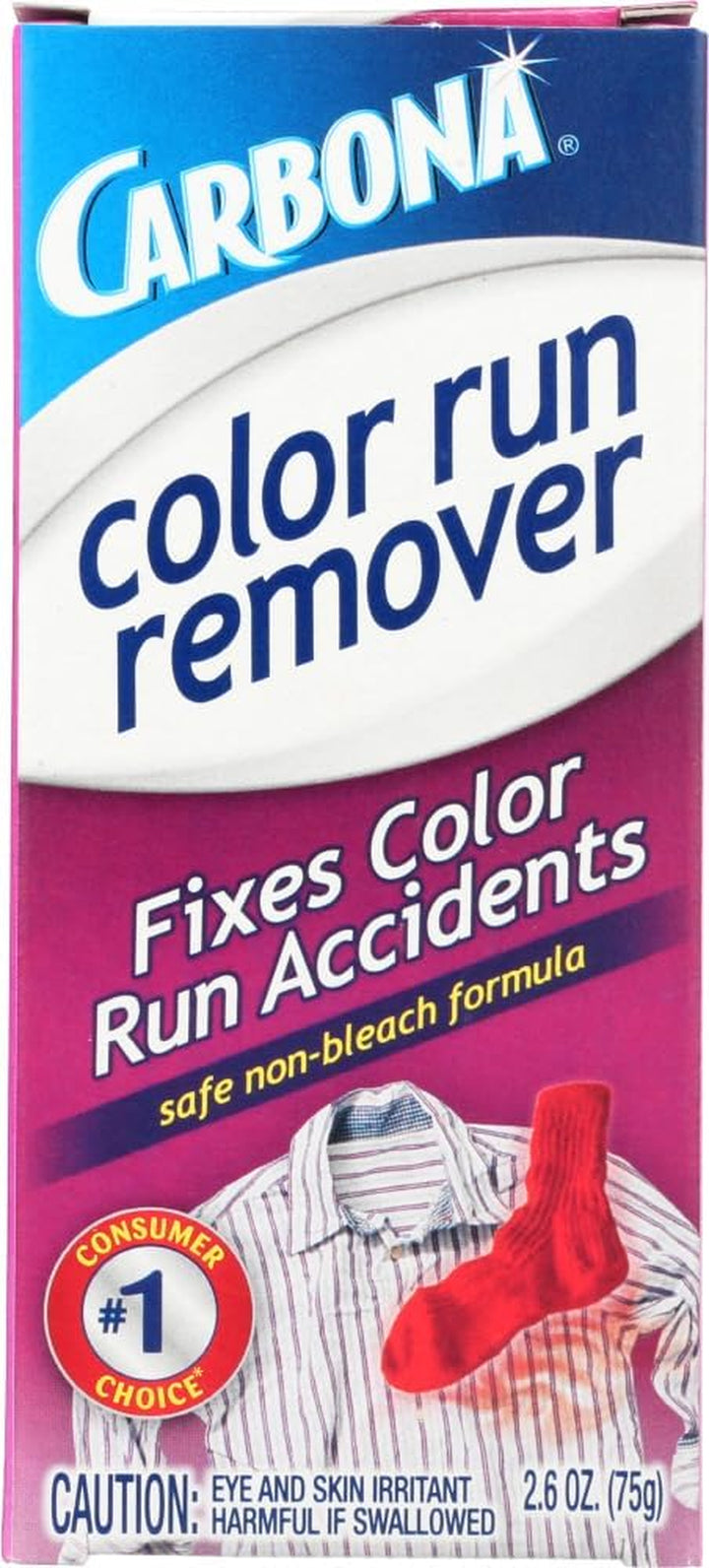 Color Run Remover - Single Garment-2.6 Oz (Pack of 6)